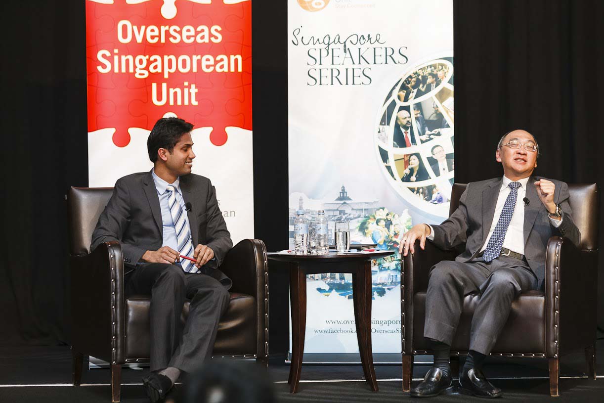 Panel discussion at conference