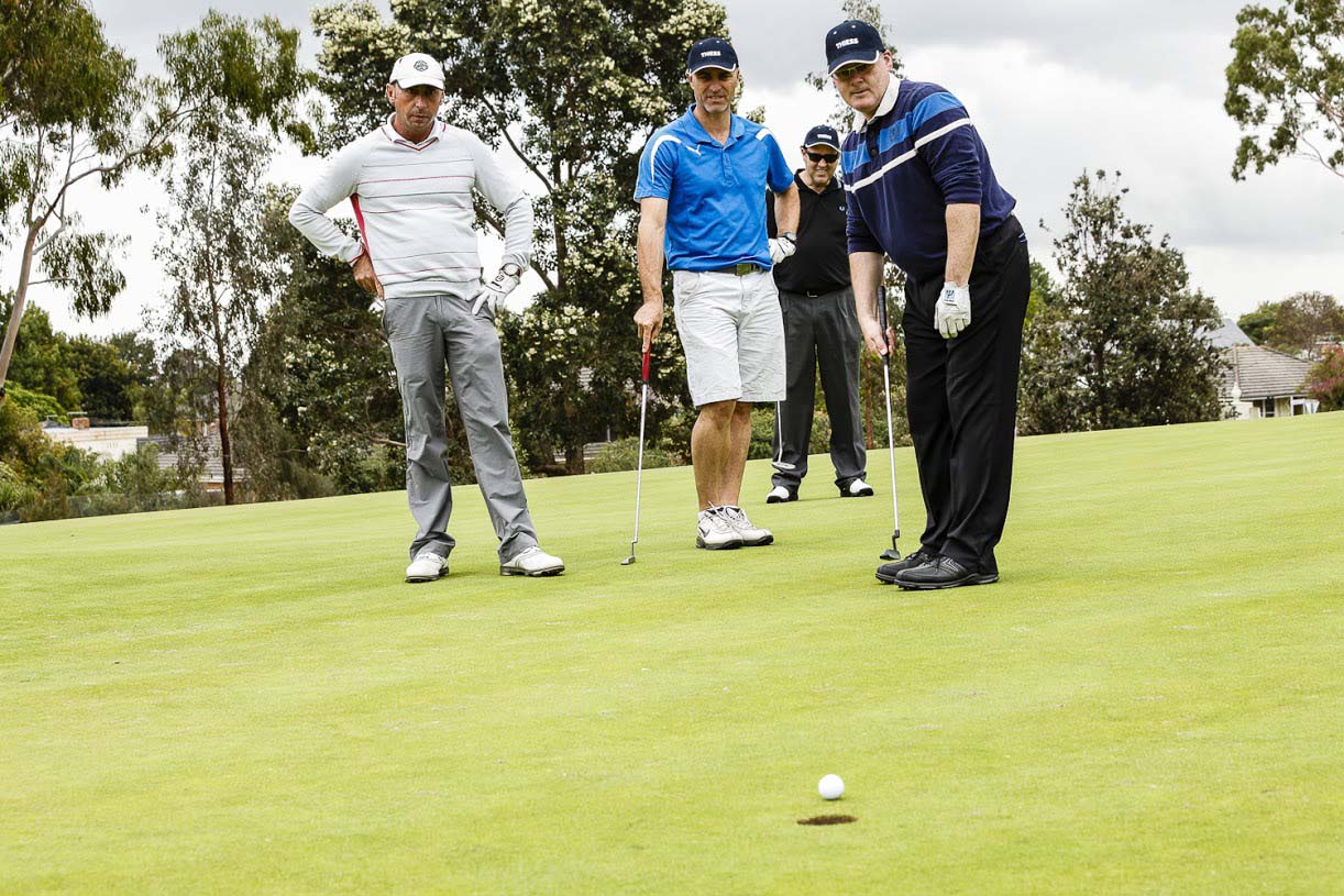 Golf day photography
